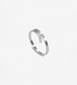 Anell or blanc Feel  diamants 0,021ct