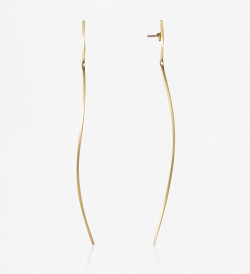 18k gold earrigns Pinassa 110mm