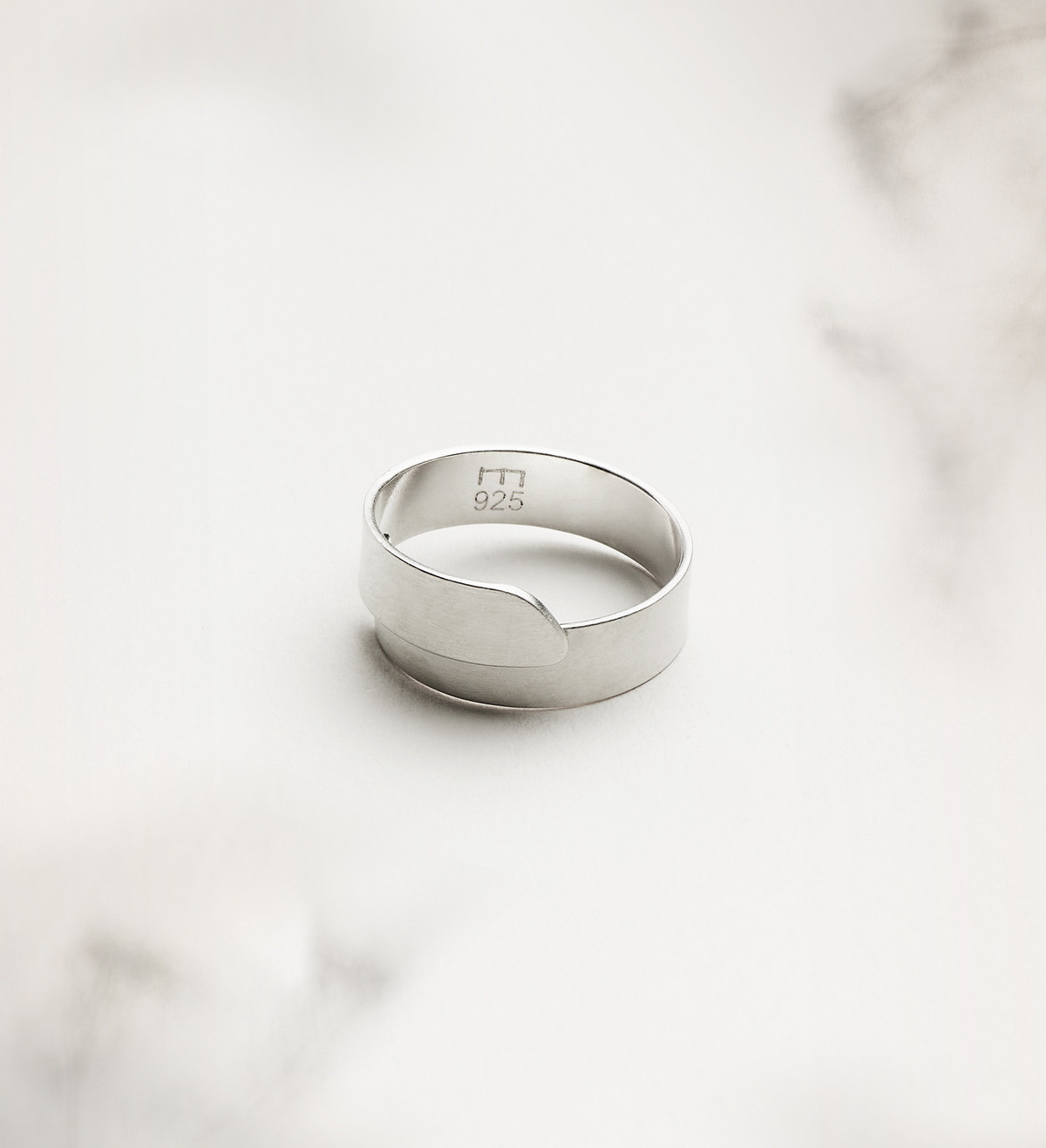 Silver ring Nova Posidònia 12mm