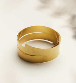 18k gold bracelet Posidonia  medium