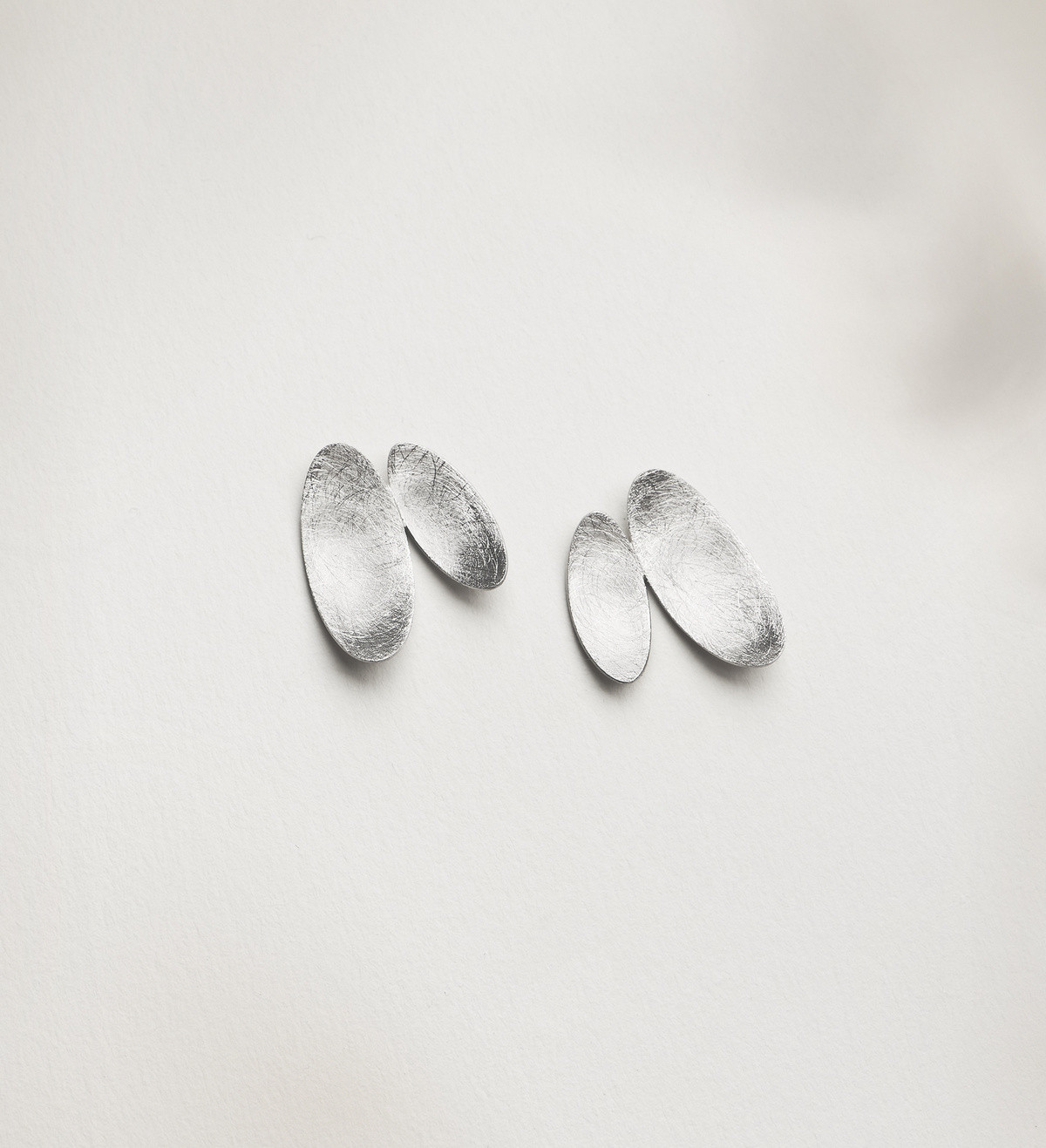 Silver earrings Samoa 20mm